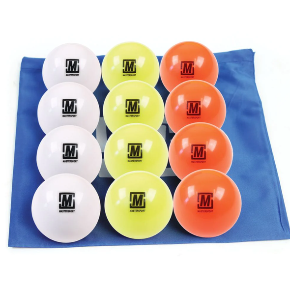 Mastersport Poly Vinyl Hockey Ball x 12 Safaball Vinyl Hockey Ball x 12 | www.ee-supplies.co.uk