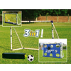 3 In 1 Target Shot, Soccer Goal And Rebound Trainer Samba Aluminium Folding Football Goal 155 x 100cm |  www.ee-supplies.co.uk