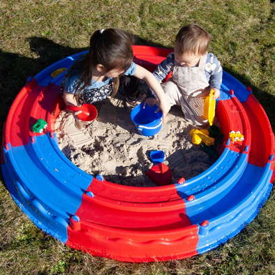 Sand & Water Pit Leave Me Outdoors Sand Pit With Lid | Sand & Water | www.ee-supplies.co.uk