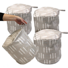 Scandi Antimicrobial Tree Bean Bag Stools x 4 Scandi Antimicrobial Tree Bean Bag Stools Pack Of 4  | www.ee-supplies.co.uk