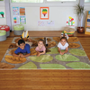 Seasonal Leaves Super Deluxe Carved Carpet W2000 x D2000mm Seasonal Leaves Super Deluxe Carved Carpet W2000 x W2000mm | Floor play Carpets & Rugs | www.ee-supplies.co.uk