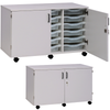 SEND 18 Tray Triple Column Tray Unit + Locking Doors SEND 18 Tray Triple Column Tray Unit + Locking Doors| www.ee-supplies.co.uk