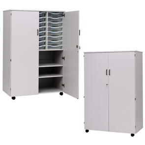 SEND 24 Tray Mobile Cupboard Unit SEND 24 Tray Mobile Cupboard Unit | www.ee-supplies.co.uk