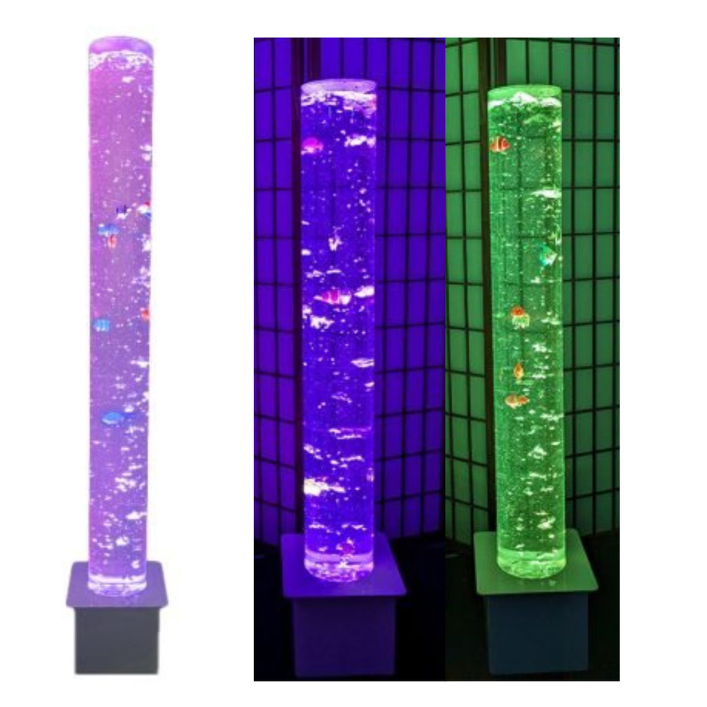 Sensory Bubble Colour Changing Tube H150cm Educational Equipment