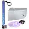 Sensory Bubble Tube 1.8mtr + Padded Corner Surround + Fibre Optic Light 100 Tails + 2 x Mirrors Sensory Bubble Tube 1.8mtr, Padded Corner Surround, Fibre Optic Light 100 Tails & 2 x Mirrors | www.ee-supplies.co.uk