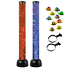 Sensory Bubble Tube Colour Changing Light + Wall Brackets + Floating Fish - 2 Pack - H100cm Sensory Bubble Tube Colour Changing Light Tube - 2 Pack H100cm | Sensory | www.ee-supplies.co.uk