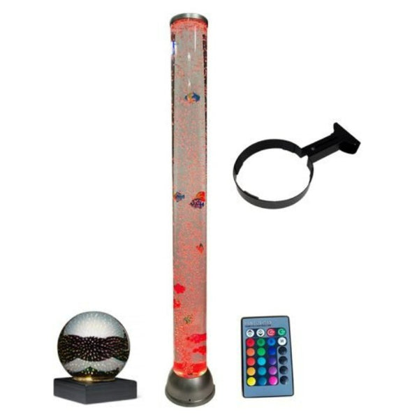 Sensory Bubble Tube + Remote + Fireball + Wall Bracket - H90cm