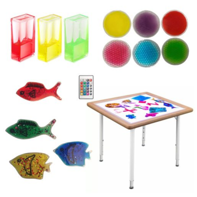 Sensory Light Desk/Table+ Illumination Toys Sensory Light Desk/Table+ Illumination Toys | Sensory | www.ee-supplies.co.uk