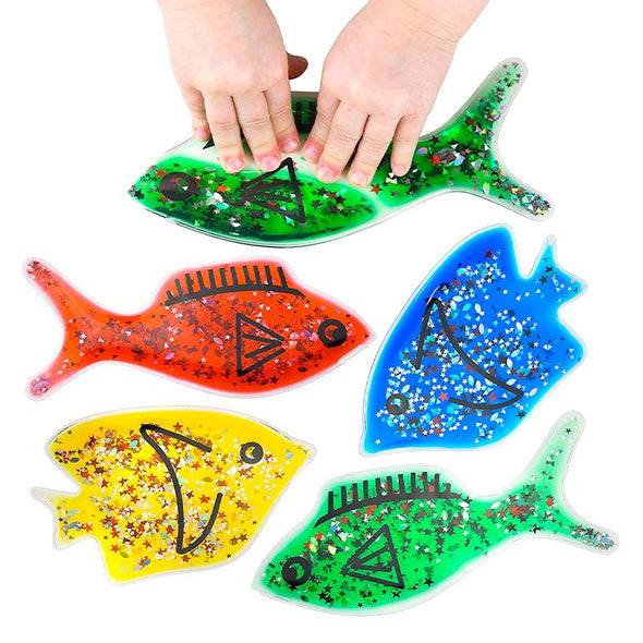 Sensory Liquid Squidgy Fish 4 Pieces Sensory Liquid Squidgy Fish 4 Pieces | Sensory | www.ee-supplies.co.uk