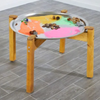 Sensory Magnetic Mirror Tray and Stand - H45cm Sensory Magnetic Mirror Tray and Stand - (H)45cm | Early Years | www.ee-supplies.co.uk