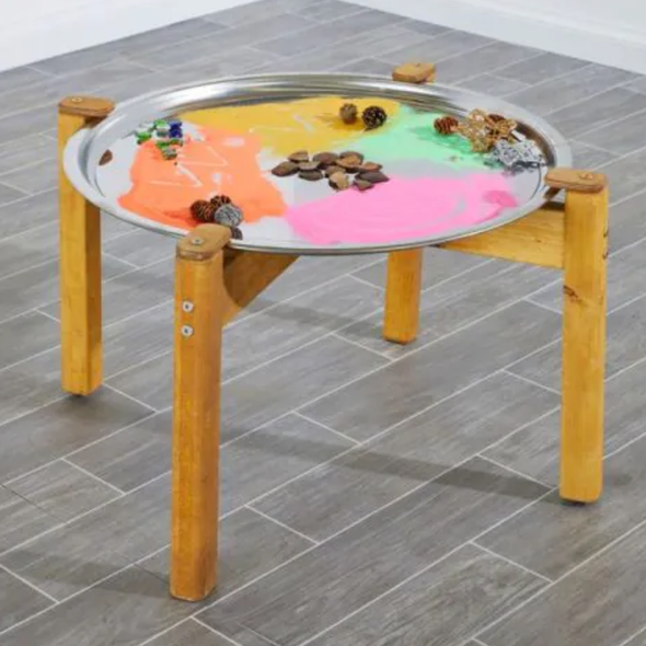 Sensory Magnetic Mirror Tray and Stand - H45cm Sensory Magnetic Mirror Tray and Stand - (H)45cm | Early Years | www.ee-supplies.co.uk