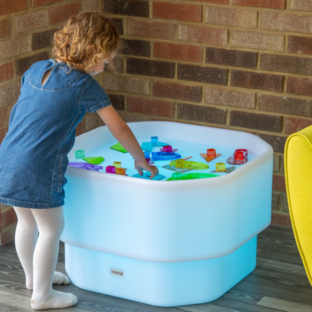 Sensory Mood Discovery Glow Mini Tuff Table | Sensory | www.ee-supplies ...