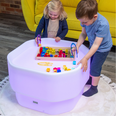 Sensory Mood Discovery Glow Mini Tuff Table Sensory Mood Discovery Glow Mini Tuff Table | Sensory | www.ee-supplies.co.uk 