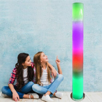 Tall Led Column Light Sensory Waterless Tube H200cm Sensory Passive Chroma Light Tube | Sensory | www.ee-supplies.co.uk