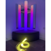 Sensory Waterless LED Tube 1.8mtr + Grey Padded Corner Plinth + Fibre Optic Light 100 Tails + 2 x Mirrors Sensory Waterless LED Tube 1.8mtr + White Padded Corner Surround + Fibre Optic Light 100 Tails + 2 x Mirrors | www.ee-supplies.co.uk