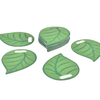 Set of 16 Leaf Sit Pads Set of 16 Leaf Sit Pads | Sit Upons| www.ee-supplies.co.uk