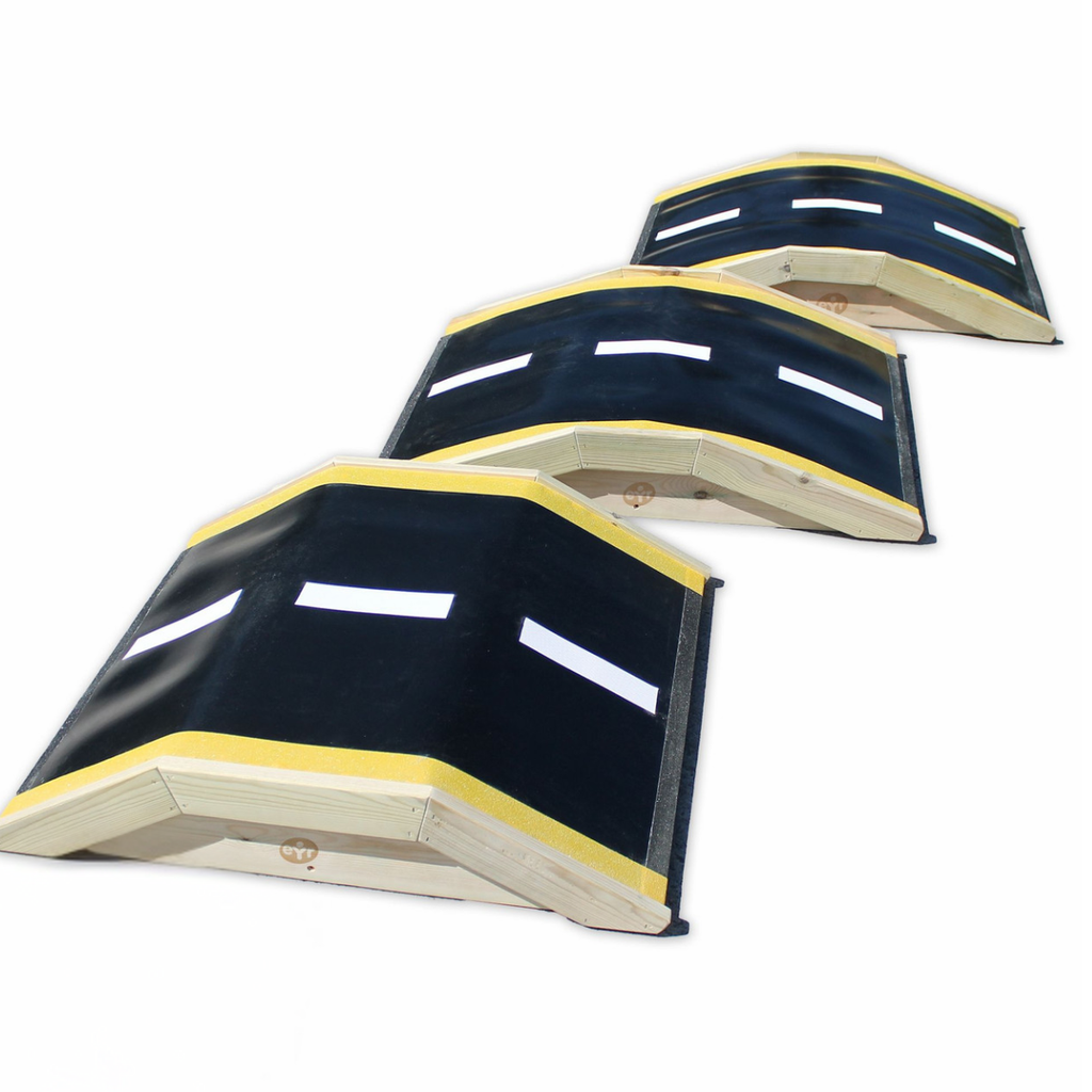 Set Of 3 Bike Ramps | www.ee-supplies.co.uk– Educational Equipment Supplies