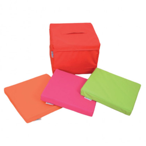 Set of Six Square Floor Pads + Carry Case Set of Six Square Floor Pads + Carry Case |  www.ee-supplies.co.uk