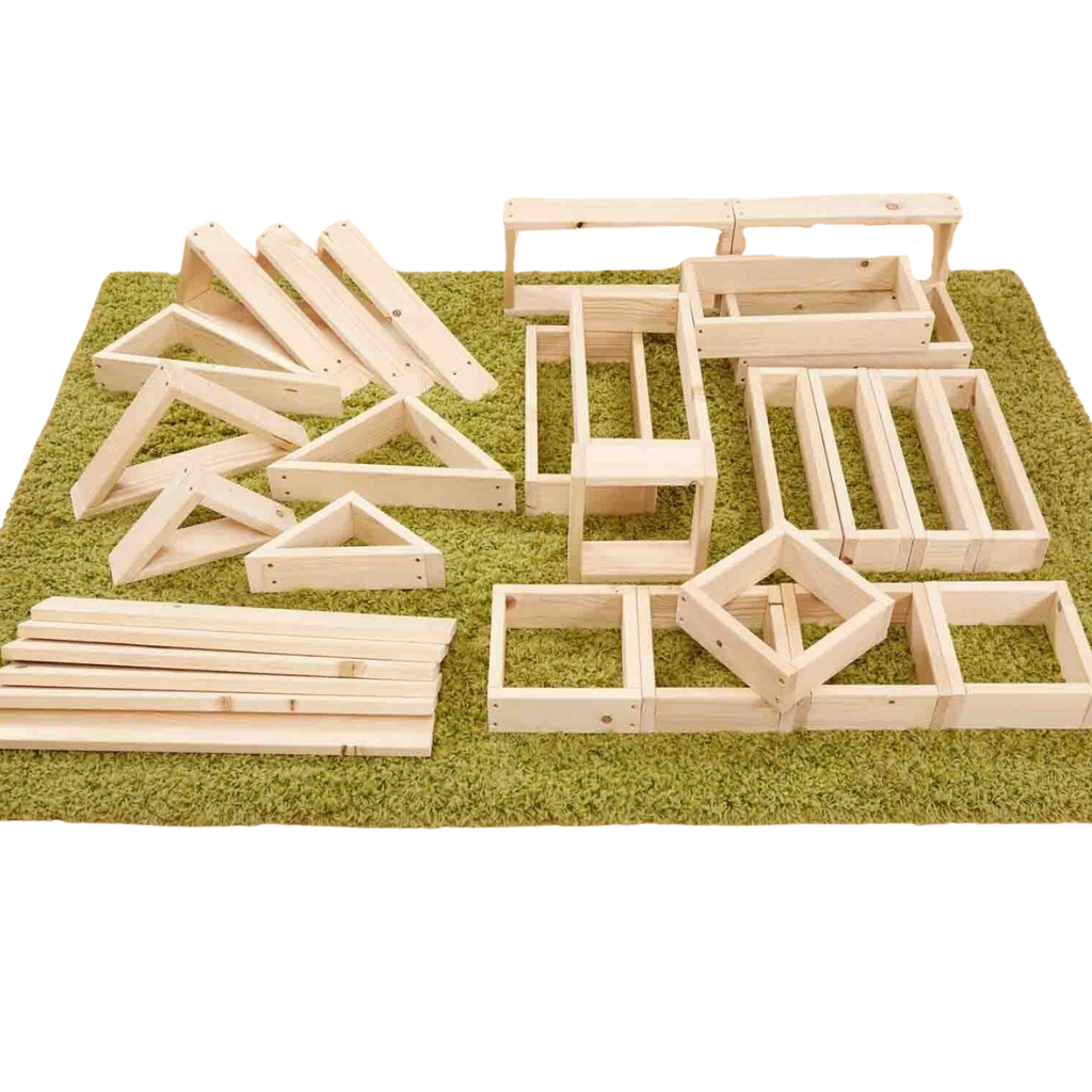 Target Shape Blocks Shape Building Blocks x 30 | www.ee-supplies.co.uk– Educational ...