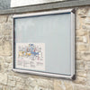 Shield Exterior Showcase Lockable Colour Frame Noticeboard Shield® Exterior Showcase Notice Boardl |  Outdoor Signs | www.ee-supplies.co.uk