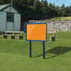 Shield Exterior Showcase / Noticeboard Coloured Framed + Sunken Posts Shield Exterior Showcase / Noticeboard Aluminium Framed + Sunken Posts |  Outdoor Signs | www.ee-supplies.co.uk