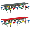 Sico ECO 16 Seat Rectangular Mobile School Folding Dining Table Sico ECO 16 Seat Rectangular Mobile School Folding Dining Table | ee-supp;ies.co.uk