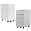 Pedestal Slimline 3 Drawer Steel Pedestal Slimline 3 Drawer Steel | www.ee-supplies.co.uk