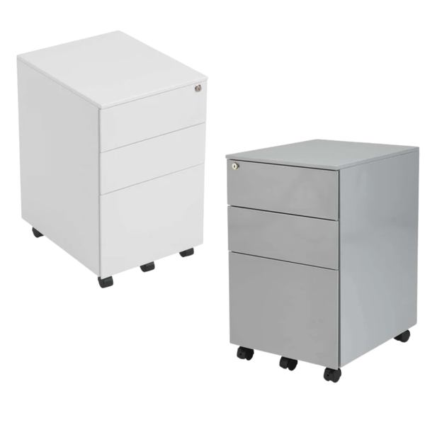 Under Desk Steel Pedestal 3 Drawers
