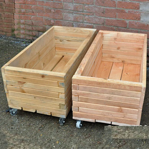 Simple Moveable Long Planters (2pk) Simple Moveable Long Planters (2pk) | www.ee-supplies.co.uk