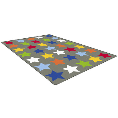 Sitting Stars Learning Carpet - W2570 x D3600mm Sitting Stars Learning Rug - W2570 x D3600mm | Rainbow Carpets & Rugs | www.ee-supplies.co.uk