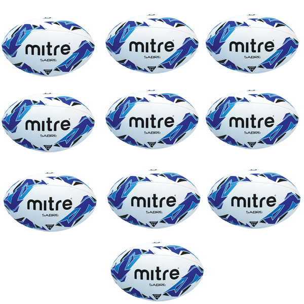 Mitre Sabre Rugby Ball x 10