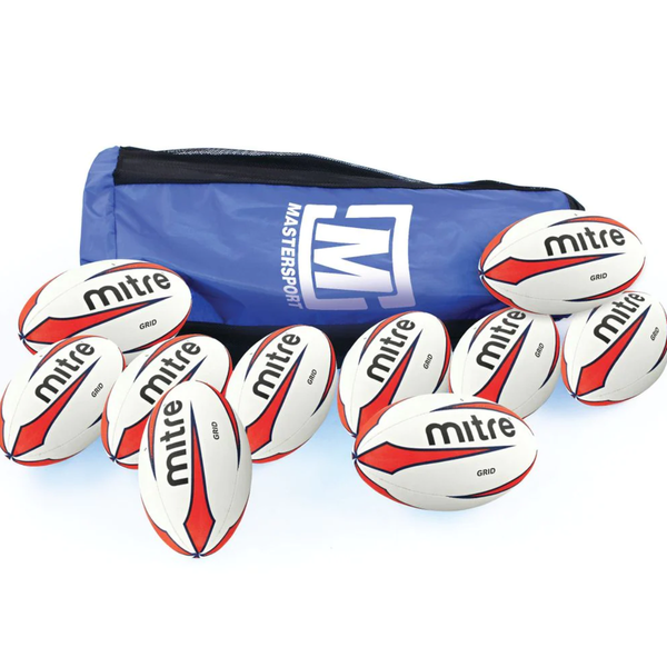 Mitre Grid Rugby Ball