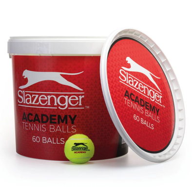 Slazenger Academy Tennis Balls Bucket Of 60 Slazenger Championship Mini Tennis Set | www.ee-supplies.co.uk
