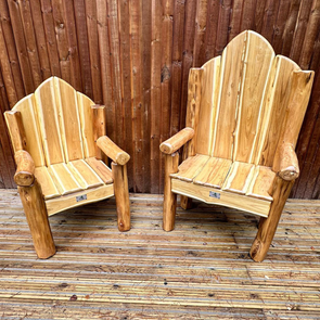 Forest Outdoor Robinia Throne Chairs Forest Outdoor Robinia Throne Chairs | ee-supplies.co.uk