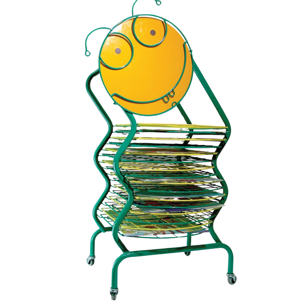 Small Curvy Bug Mobile Painting Drying Rack