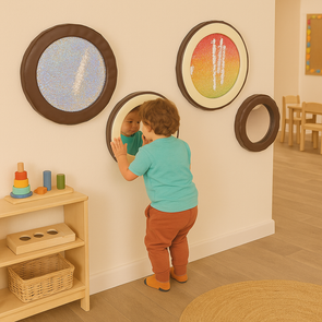 Sensory Soft Flip Sequin & Mirror Pads Soft Flip Sequin And Mirror Pads | Sensory | ee-supplies.co.uk