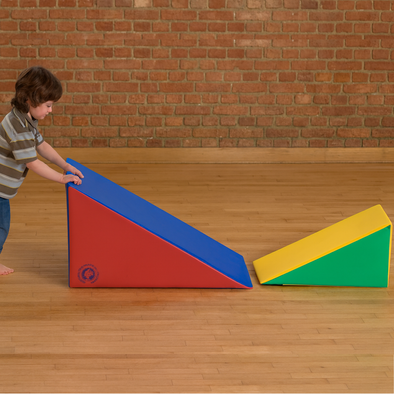 Jump For Joy - Soft Play Large & Small Wedge Set Soft Play Large Wedge and Small Wedge Set | Soft Adventure Activity Sets | www.ee-supplies.co.uk