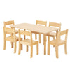 Solid Beechwood Nursery Table - Rectangular Solid Beechwood Table | Rectangular | www.ee-supplies.co.uk