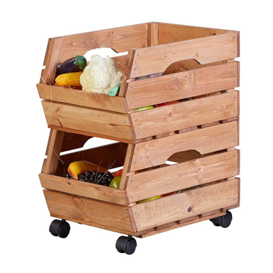 Stackable Farm Crates - 2 Piece Set Stackable Farm Crates - 2 Piece Set | www.ee-supplies.co.uk