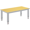 Start Right Rectangular Table - Height Adj - With Speckled Grey Frames Start Right Rectangular - Height Adjustable Tables -With Speckled Grey Frames | Start Right Tables | ee-supplies.co.uk