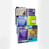 Expanda-Stand™ Kits  - Perspex Leafelt Display Wave Freestanding Leaflet Dispenser | www.ee-supplies.co.uk