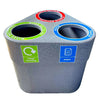 Tressis Recycling Bin Super Monarch Litter Bin | Great Outdoors | www.ee-supplies.co.uk