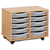 Super Value Tray Storage Unit x 10 Trays Super Value Tray Storage Unit x 10 Trays | School tray Storage | www.ee-supplies.co.uk