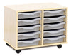 Super Value Tray Storage Unit x 10 Trays Super Value Tray Storage Unit x 10 Trays | School tray Storage | www.ee-supplies.co.uk