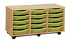 Super Value Tray Storage Unit x 15 Trays Super Value Tray Storage Unit x 15 Trays | School tray Storage | www.ee-supplies.co.uk