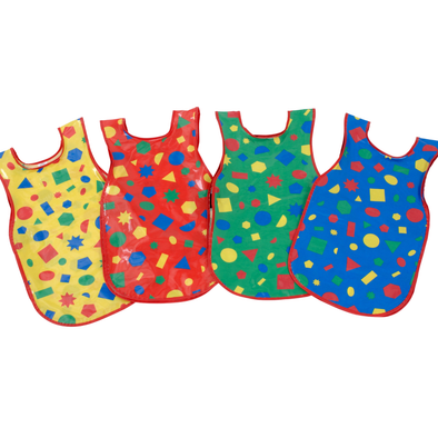 Tabards Patterned PVC x 4 - Ages 2-4 Years Tabards Patterned PVC x 4 - Ages 2-4 Years | www.ee-supplies.co.uk