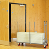 Zown Small Table Storage Trolley Table Trolley – Rectangular/Square |  With Fold Away Legs | www.ee-supplies.co.uk