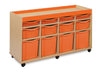 Bubblegum Tray Storage - 12 x Trays Bubblegum Tray Storage - 12 x Trays | School tray Storage | www.ee-supplies.co.uk