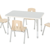 Thrifty Rectangular 900 X 600mm Table – Height Adjustable - 4 Seater Thrifty Rectangular Table | 4 Seater |  www.ee-supplies.co.uk