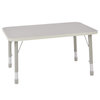 Thrifty Rectangular 900 X 600mm Table – Height Adjustable - 4 Seater Thrifty Rectangular Table | 4 Seater |  www.ee-supplies.co.uk